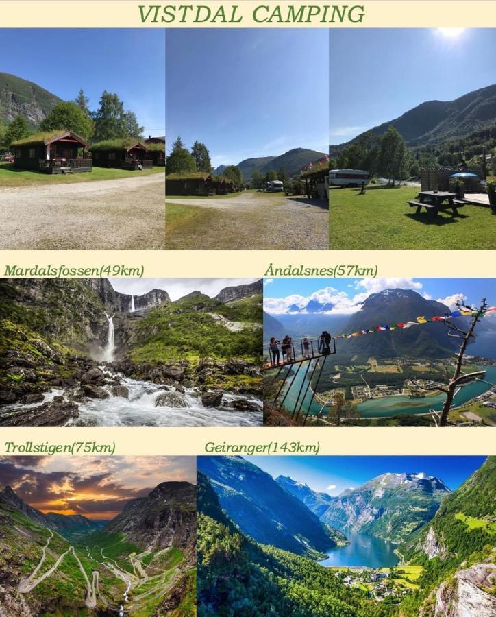 Vistdal Camping Myklebostad  Exteriör bild